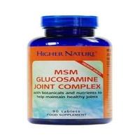 higher nature msm glucosamine joint complex 240 tablet 1 x 240 tablet
