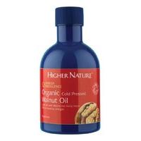 Higher Nature Organic Cold Pressed Walnut Oil 200ml