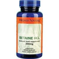 Higher Nature Betaine HCL 90 veg caps