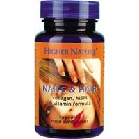 higher nature nails ampamp hair formula 120 veg caps