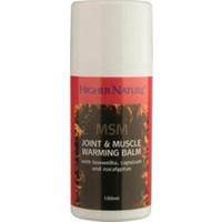 Higher Nature Msm Joint And Muscle Balm 100ml