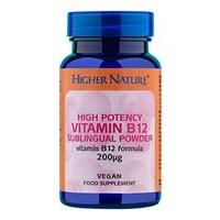 Higher Nature Vitamin B12 200&#181;g 30 g veg pdr