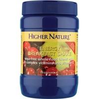 higher nature energy breakfast shake 270 g veg powder