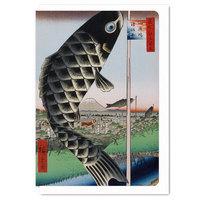 Hiroshige\'s \'Surugadai Quarter\' Greeting Card