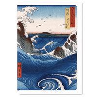 Hiroshige\'s \'Naruto Whirlpools\' Greeting Card