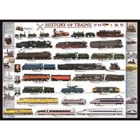 History of Trains 1000pc Jigsaw Puzzle