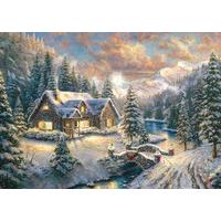 High Country Christmas - Thomas Kinkade 1000 Piece Jigsaw Puzzle