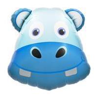 Hippo Head Foil Balloon