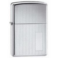 High Polish Chrome Engine Turned Zippo Lighter