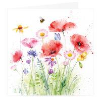 High Summer Flower Card