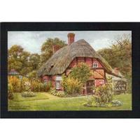 Historic coloured picture postcard (postally unused): Arts Guild Cottage, Brockenhurst