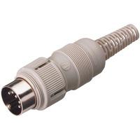 Hirschmann 930 304-517 MAS 3100 3-Pin Male DIN Plug, Cable Mount