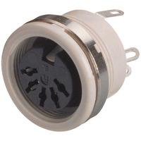 Hirschmann 931 749-517 MAB 8100 SN 8-Pin Female DIN Socket, Panel ...