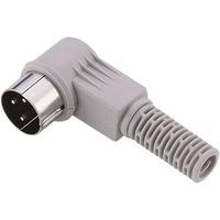 Hirschmann 931 573-517 MAWI 60 B 6-Pin Male DIN Plug, Right Angle, ...