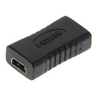 high speed micro hdmi female to micro hdmi female black adapter