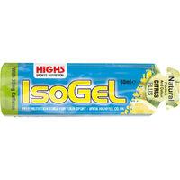 high5 isogel caffeine sachets 25 x 60g energy recovery gels