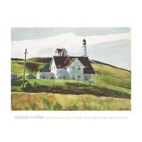 Hill and Houses, Cape Elizabeth, Maine, 1927 By Edward Hopper