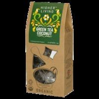 higher living green tea coconut 15 tea bags 22 green