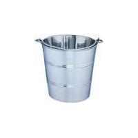 high quality stainless steel bucket with scale on the inside westfalia