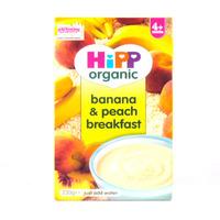 Hipp 4 Month Banana & Peach Breakfast Packet