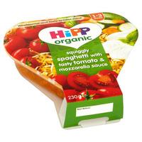 hipp 1 year spaghetti tomato mozzarella sauce tray