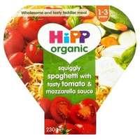 hipp organic squiggly spaghetti stage 3 tray meal 230g