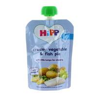hipp 7 month organic creamy vegetable fish pie pouch