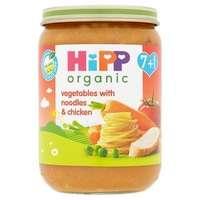 hiPP Organic Veg With Noodles & Chicken 190g