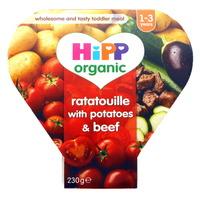 Hipp 12 Month Organic Ratatouille with Potatoes & Beef Tray