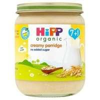hipp organic stage 2 creamy porridge breakfast 160g jar