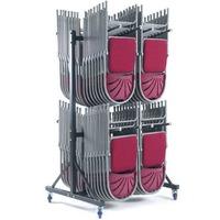 high hanging storage trolley for 136x 2000 or 72x 2600 series chairs