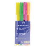 Highlighter Assorted Pack of 4 WX93206