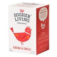 Higher Living Cocoa and Chilli Tea 15bag