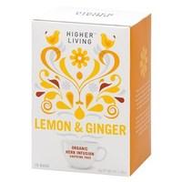 Higher Living Lemon &amp; Ginger Tea 15bag