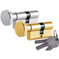 High Security Key and Thumbturn Euro Cylinder 30x30mm to 40x50mm