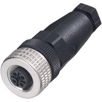 Hirschmann 933 139-100 ELKA 4012 PG7 Straight Cable Socket 4P Black