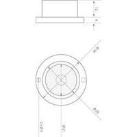 HighPower LED module Warm white 1 W 66 lm 3 °, 60 ° 2.8 V ledxon 9009138