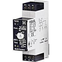 Hiquel TM16+ Time Delay Relay, Timer, 1 changeover 8 time functions (delayed drop off, delayed pick up, momentary pick u