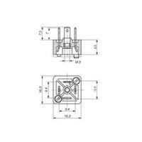 Hirschmann 933 117-100 GSSA 200 Connector Plug For Threaded Connection Or Sealing. Number of pins:2 + PE