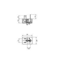 Hirschmann 931 352-100 GSA 20 Device Connector For GM/GMN Number of pins:2 + PE