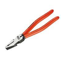 high leverage combination pliers pvc grip 180mm 7in