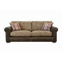 Highland 4 Seater Leather Sofa