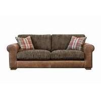 Highland 4 Seater Leather Sofa