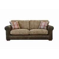 Highland 3 Seater Leather Sofa