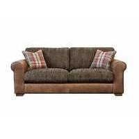 Highland 3 Seater Leather Sofa