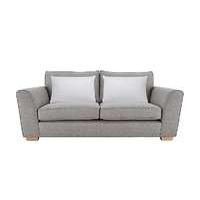 High Street Oxford Street 3 Seater Fabric Sofa bed with Clusterfull Pillows