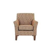 High Street Fabric Accent Armchair