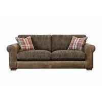Highland 4 Seater Leather Sofa
