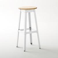 hiba industrial look stool height 75 cm