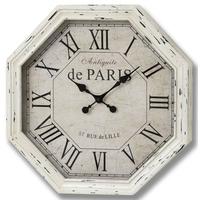 hill interiors antiquite de paris octagonal cream wall clock